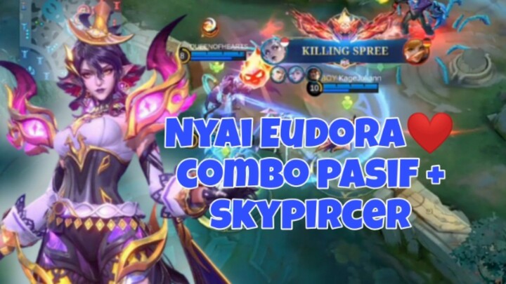 Review Skin Eudora Covenant " Midnight's Allure " Event Ter-Maksa untuk Efek Basic Skin🗿🗿