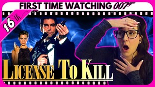 LICENSE TO KILL (1989) JAMES BOND #16 MOVIE REACTION! Canadian FIRST TIME WATCHING 007!