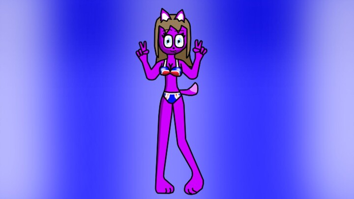 Lily in Raze Bikini Speedpaint