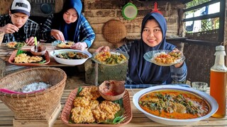 Bikin Nambah Terus Kalau Udah Masak GULAI Ini, Nasi Hangat, Bala Bala Jagung, Sambel Dadak Goang