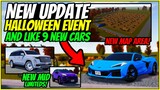 HUGE UPDATE 16+ NEW CARS!! - HALLOWEEN EVENT! - Greenville Roblox