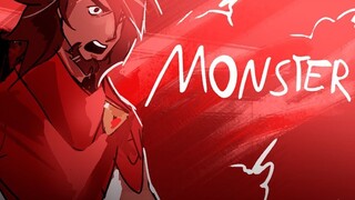 [Chinese and English subtitles] I'll become the monster——Epic musical Monster full song handwritten 