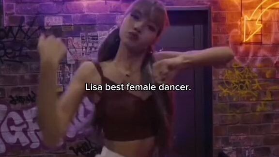 Lisa Best Female Dancer