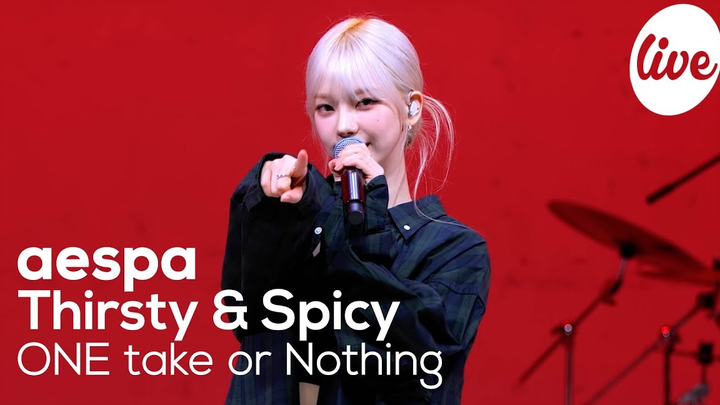 Aespa Full Vocal Thirsty + Spicy Band Live Version