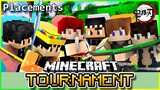 THE ULTIMATE MINECRAFT DEMON SLAYER 1vs1 TOURNAMENT | PLACEMENTS