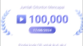 makasih loh kalian buat 100,000 nya 🥰🥰