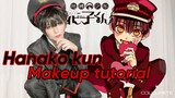 Hanako-kun makeup tutorial | basic anime teen boy cosplay makeup