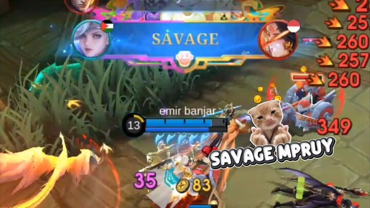 Mudah banget Savage di brawl:D