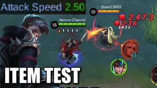 ITEM TEST WITH GRANGER