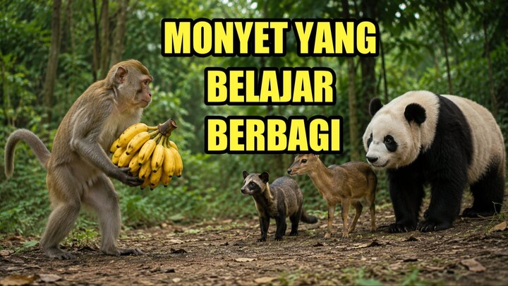 Monyet Yang Belajar Berbagi