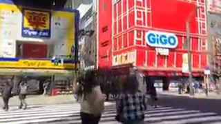 Walking Through Akihabara Tokyo Japan