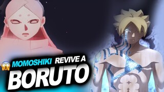 Momoshiki Revive a Boruto Manga 67 Resumen