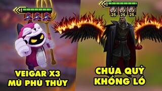 TOP khoảnh khắc điên rồ nhất Đấu Trường Chân Lý 185: Veigar X3 Mũ Phù Thủy, Swain siêu to khổng lồ