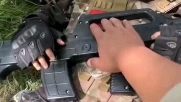 Unity of Man and Gun: School Military Training