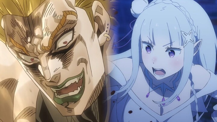 DIO and Emilia swap wooden voices