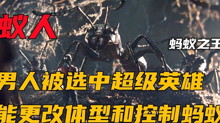 男人被选中成为超级英雄，不仅能随意更改体型，还能控制蚂蚁行动