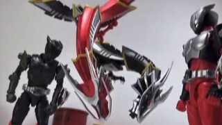 Kamen Rider Ryuki VS Ryuga-Red Dragon VS Black Dragon [Hoạt hình dừng chuyển động]