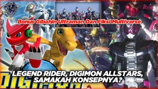 Gibah Multiverse! Kamen Rider dan Digimon, Samakah Konsepnya?