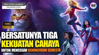 MENYELAMATKAN UNIVERSE DARI LUBANG CACING‼️ Alur Cerita Film The Marvels (2023)