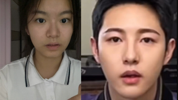 当普通人挑战和黄仁俊用wink完成beatbox challenge