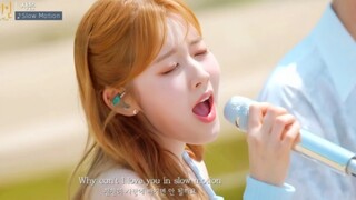 音色爆发力好牛的主唱！【STAYC朴莳恩】全开麦英文歌cover Slow Motion！