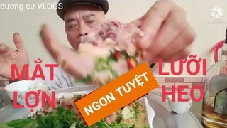 MẮT LỢN LƯỠI HEO HẦM THUỐC BẮC MÓN ĂN BỔ DƯỠNG | DƯƠNG CƯ VLOGS.