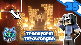 Immocraft S5 - Transforming Terowongan Neraka #35 [ Minecraft Survival Indonesia ]