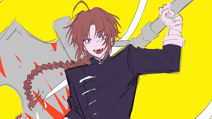 [Gintama/Kamui/tulisan tangan] Butcher Vanity – Tukang Jagal yang Sombong