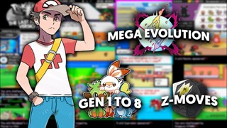 (New Update Pokemon GBA 2020) Mega Evolution, Z-Moves, Gen 1 to 8, New Events And More