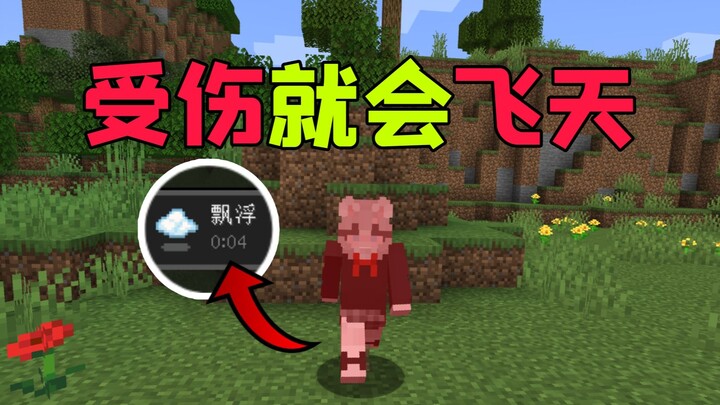 [Minecraft] Bị sát thương là bay lên trời!