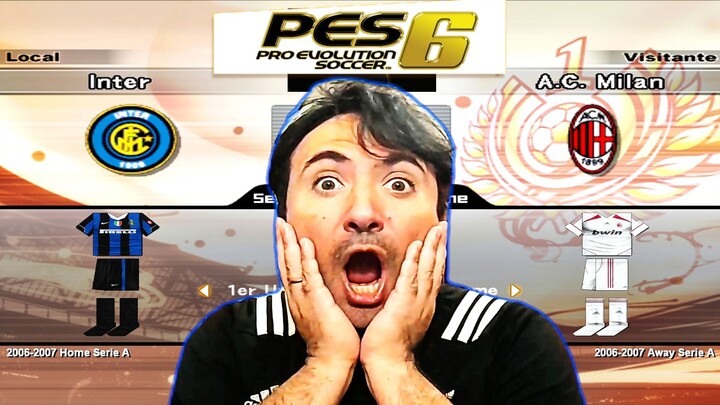 ¡Así es jugar el DERBY Della Madonnina en PES 2006! 🔴🔵