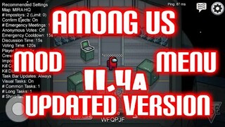 AMONG US MOD MENU UPDATED VERSION AMD LOTS FEATURE