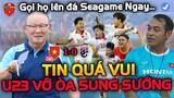 Vừa Vô Địch, 5 Nhân Tố u23 VN Được HLV Park Gọi Lên Đá Seagame, HLV Đinh Thế Nam Vui Ngây Ngất