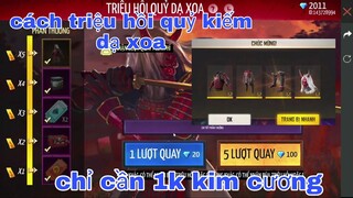 Free Fire| #252 mượn bạn thân triệu hồi quỷ kiếm dạ xoa, mẹo mới hết siêu ít kim cương
