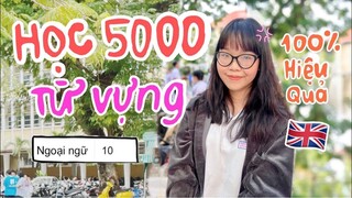 Cách học 5000+ TỪ VỰNG TIẾNG ANH trong 1 tháng | Chiến lược NHANH và HIỆU QUẢ nhất !!!