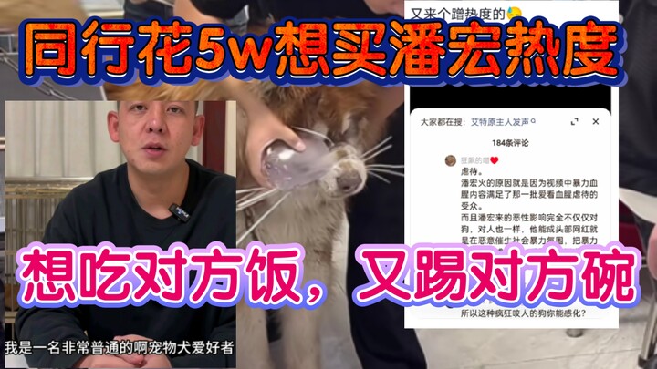 Pet dog blogger “calls out Pan Hong! Trying to buy over 16 million views for 50,000 yuan?!”