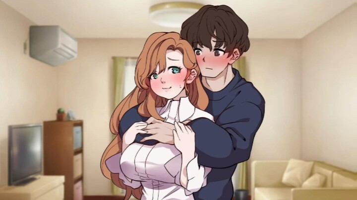 I mistakenly hugged my girlfriend's mother for her~