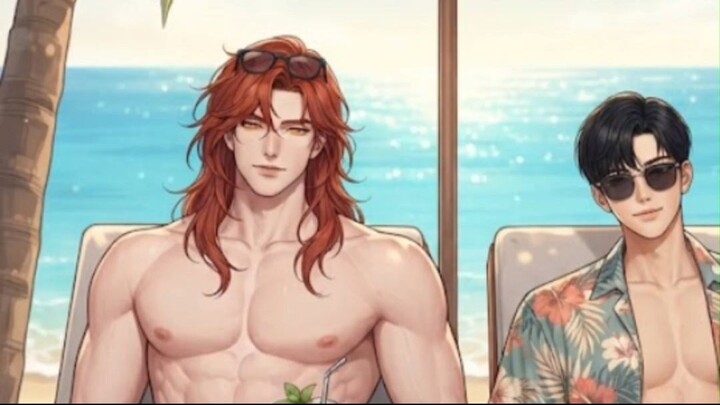 Saludos de vacaciones con Jack y Leo 🏖️☀️ #shorts #JackYLeo #VecinosDelInfierno #Manhwa #Webtoon