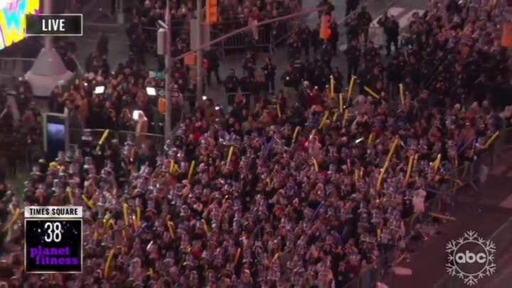 Time Square Happy New Year Countdowns Ball Drop 2027