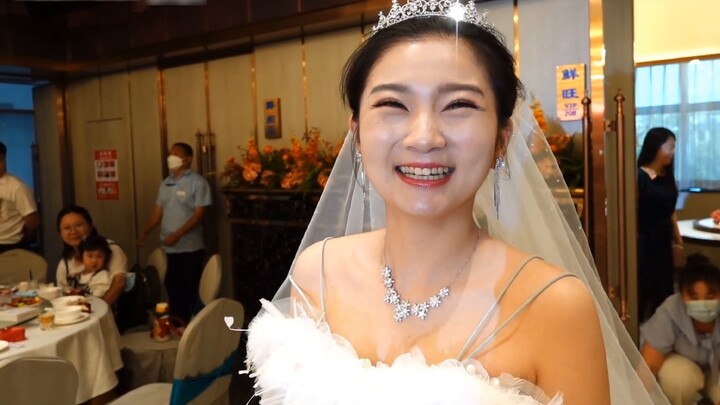 [vlog] We got married! It was a complete success~ But we really didn't have time to cuddle, so we sh