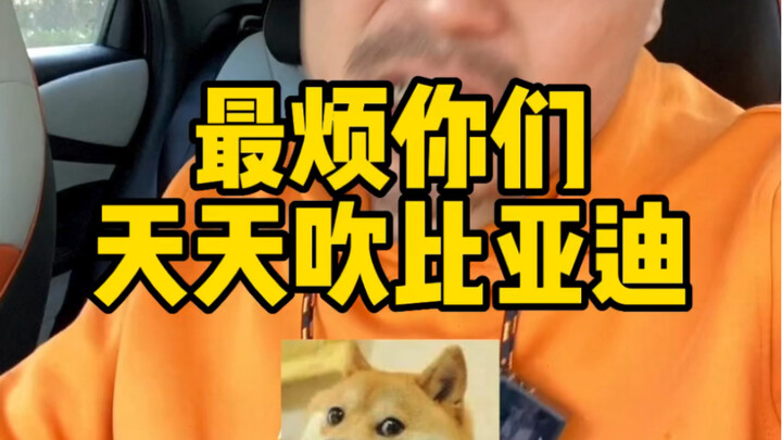 I’m so sick of you guys bragging about BYD every day!