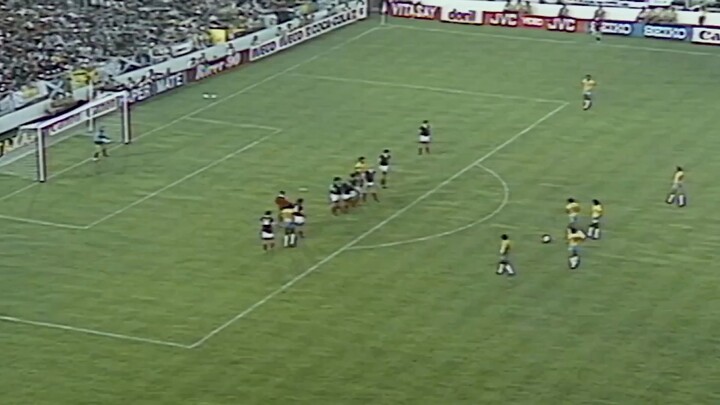 1982_Zico's Free Kick_Brazil vs Scotland
