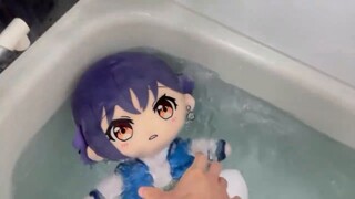 Nếu Tomo Zero phát ra tiếng động như chim cánh cụt khi tắm, chỉ cần sử dụng Nấm Cảm Hứng để che đi t