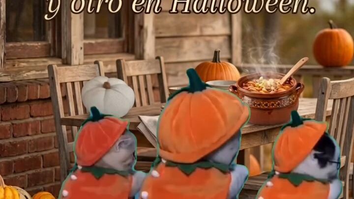 La calabaza, octubre.