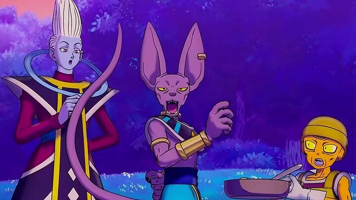 Shenlong: Tell me your wish. Goku: Let me have the power to defeat Beerus! Dragon Ball Super