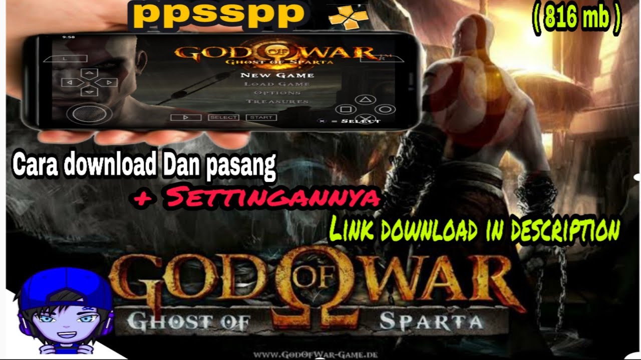 God Of War Ghost Of Sparta Mod PPSSPP Android Download