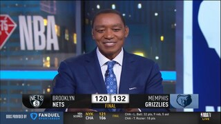 NBA GameTime reacts to Grizzlies outlast the Nets in the 4th on the way to a 132-120 win