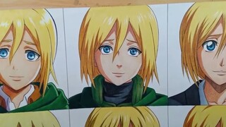 Tantangan 9 gaya anime, Ratu Historia seperti apa yang akan Anda gambar?