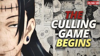 The Beginning of CULLING GAME ARC | Jujutsu Kaisen EXPLAINED | Chapter 144, 145