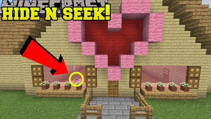 Minecraft: HEDGEHOGS HIDE AND SEEK!! - Morph Hide And Seek - Modded Mini-Game